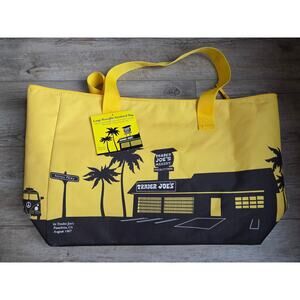 NEW Trader Joe's Pasadena 1st Store Insulated Reusable Grocery Bag Yellow Large